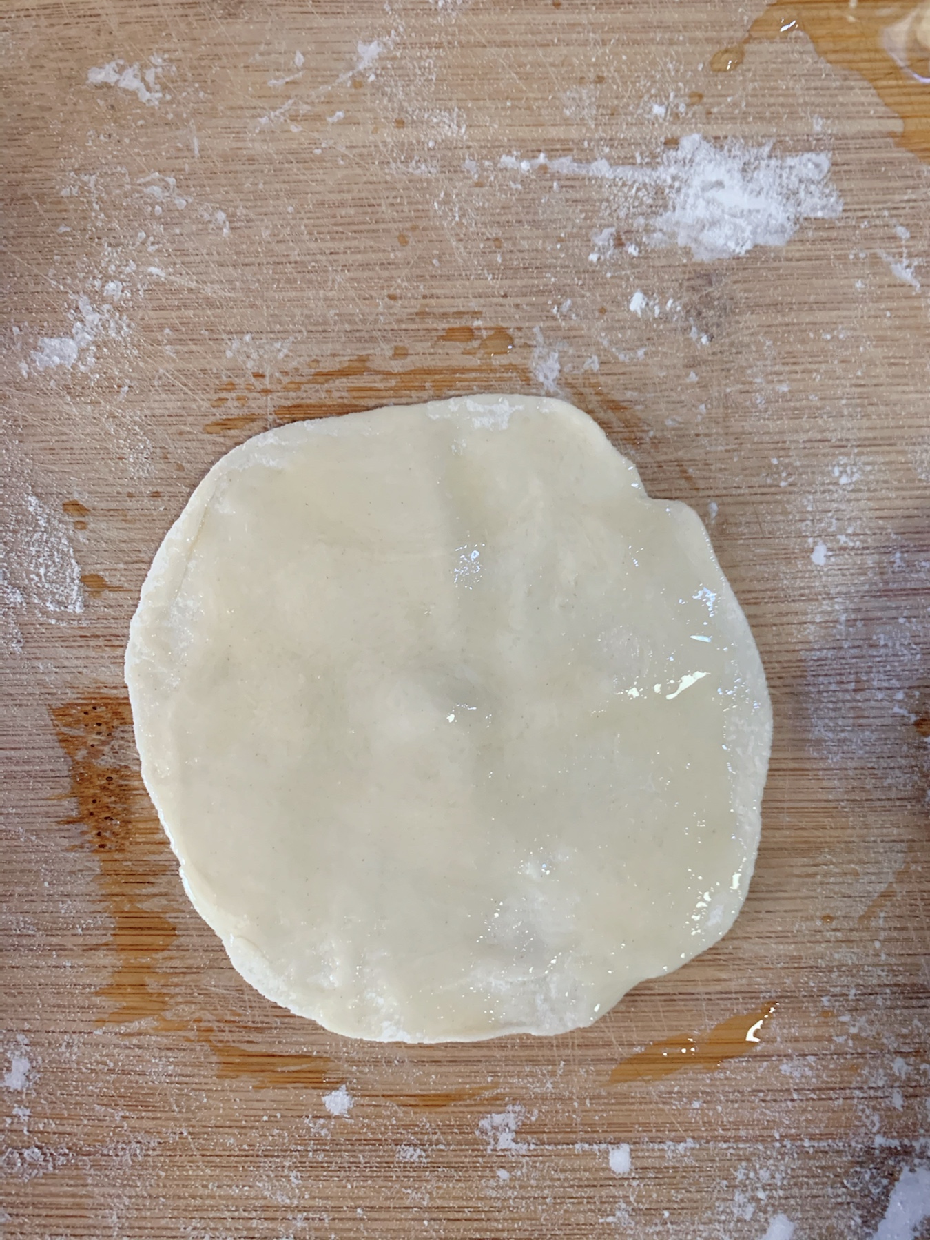 烤鸭卷饼（春饼皮）的做法 步骤3