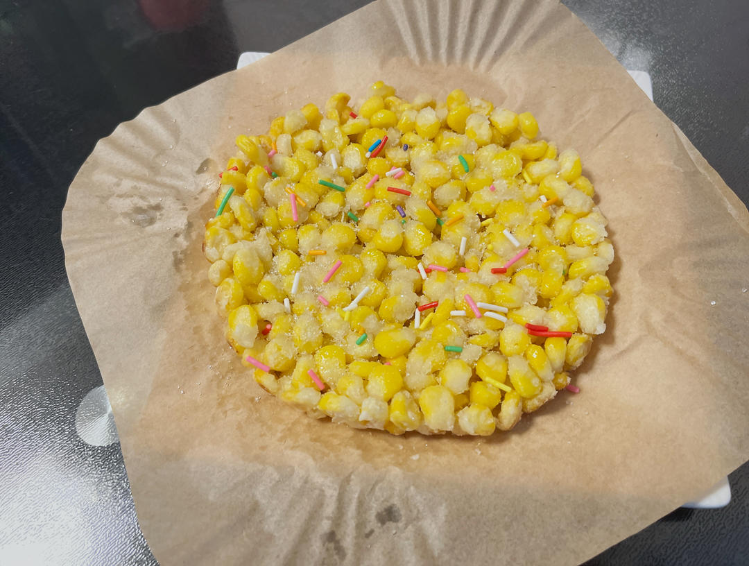 黄金玉米烙（来自抖音）