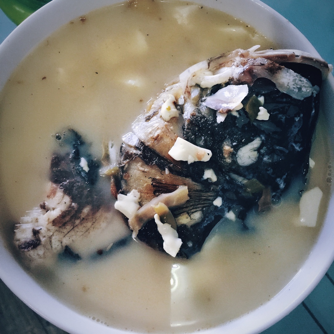 鱼头豆腐煲