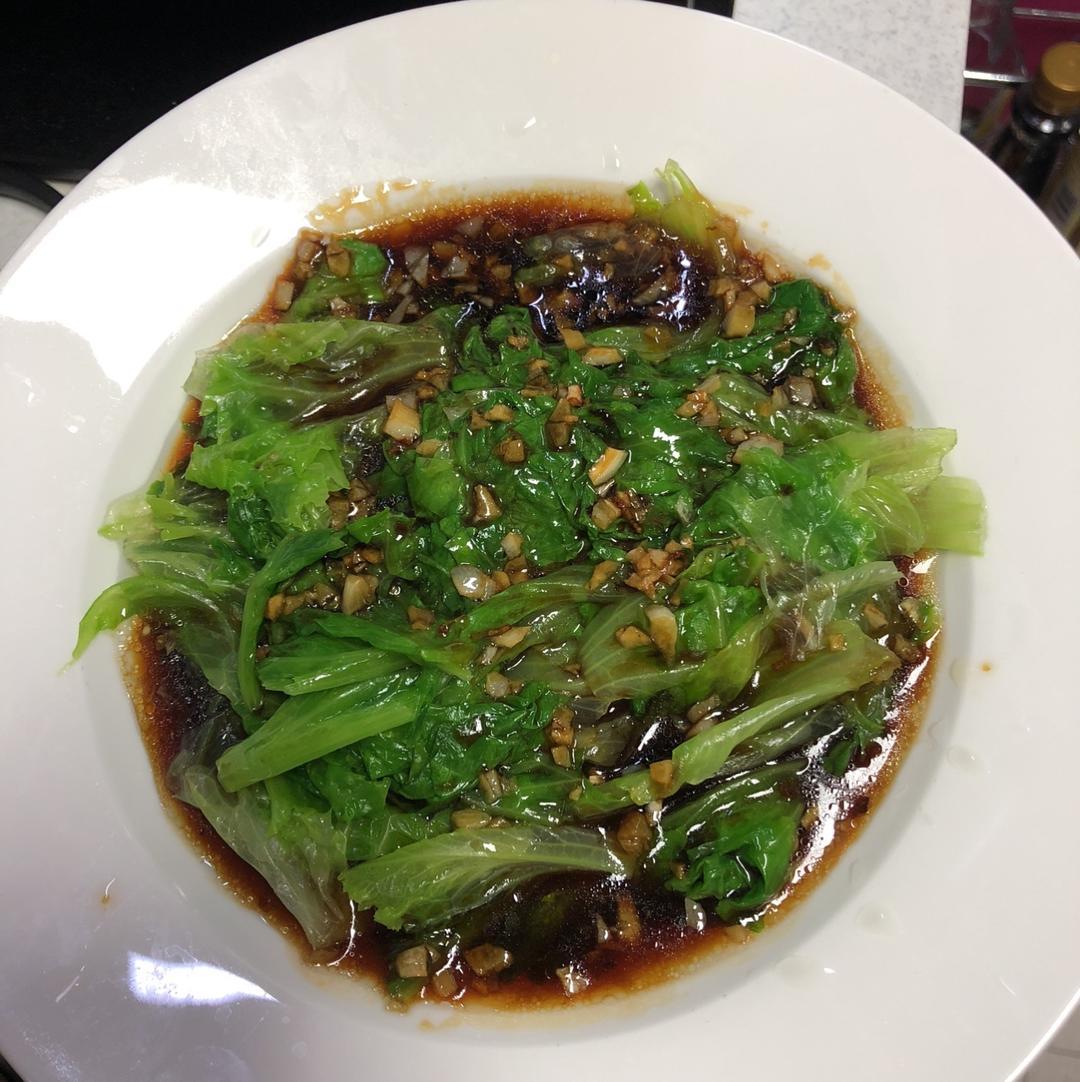蚝油生菜