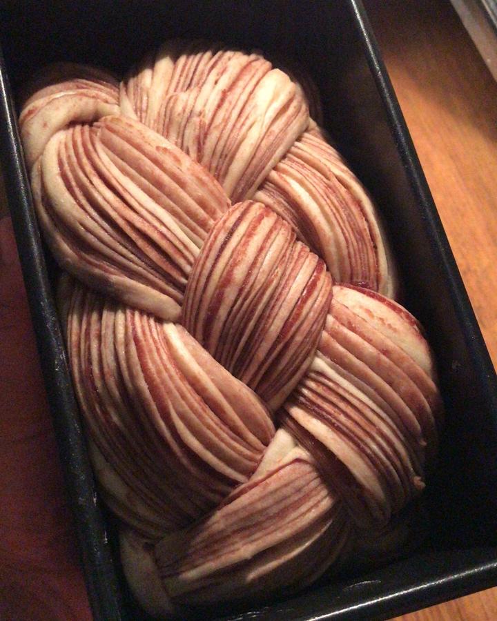 豆沙大理石吐司