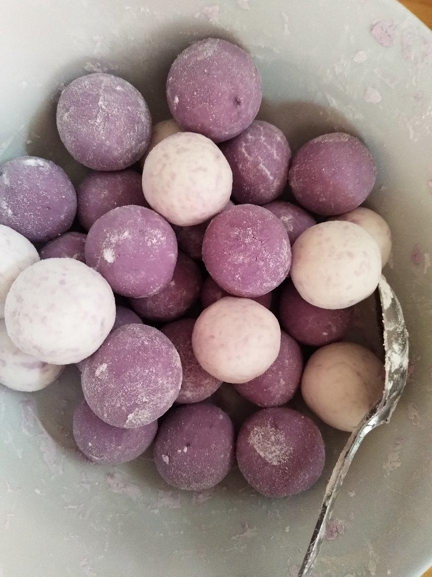 紫薯汤圆
