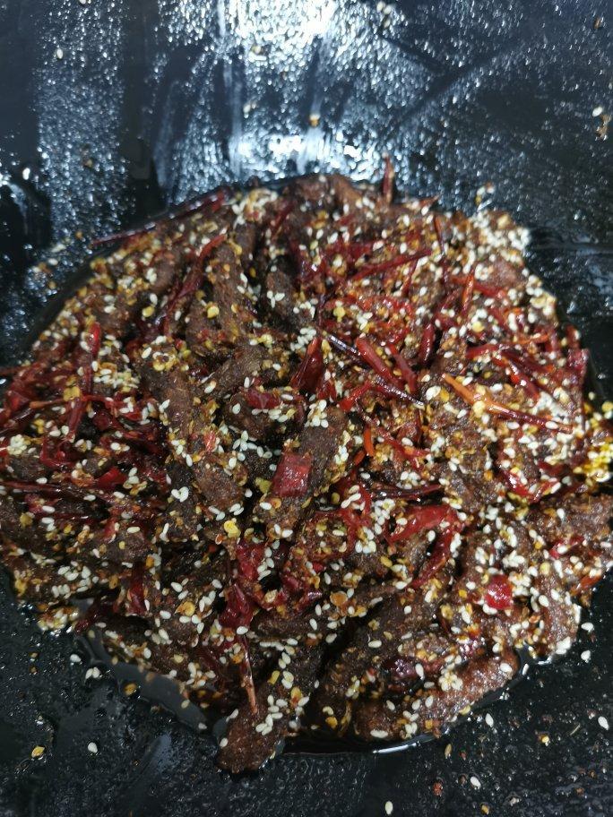 麻辣牛肉干