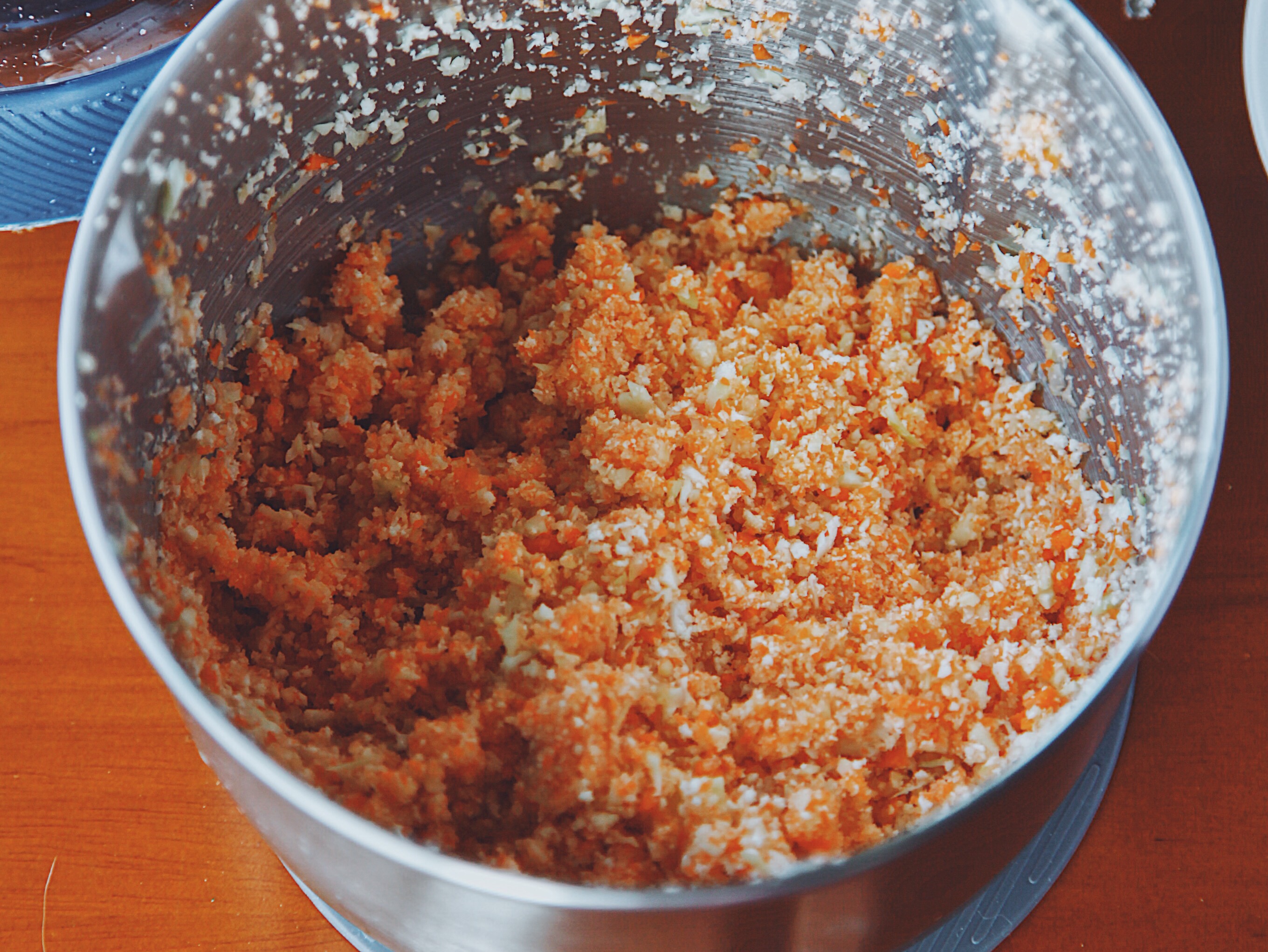 低碳水胡萝卜鸡肉菜花饭Cauliflower Rice的做法 步骤3