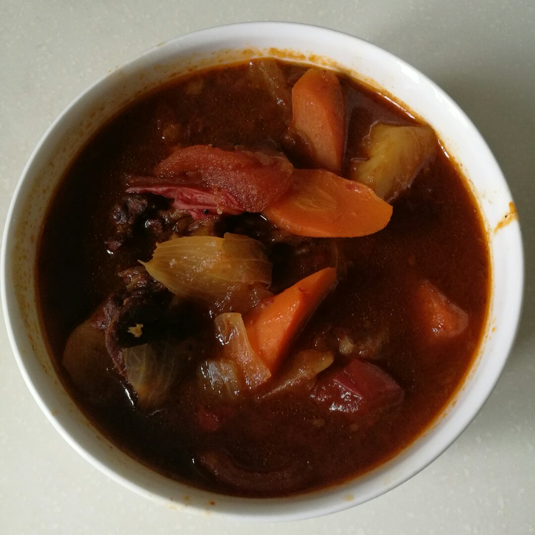 土豆炖牛肉