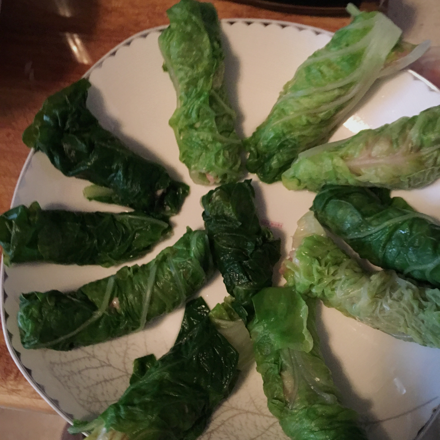 白菜肉糜卷