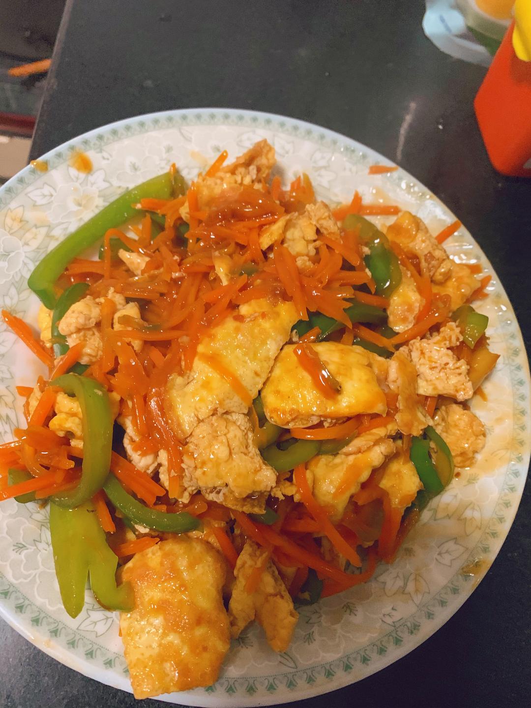 快手简单的鱼香鸡蛋