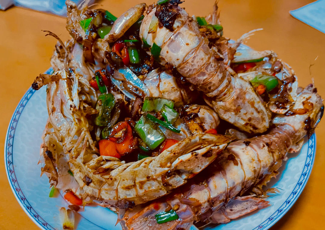 比外面好吃太多的椒盐皮皮虾