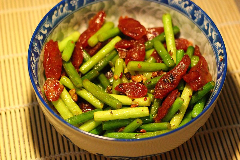 蒜薹炒肉