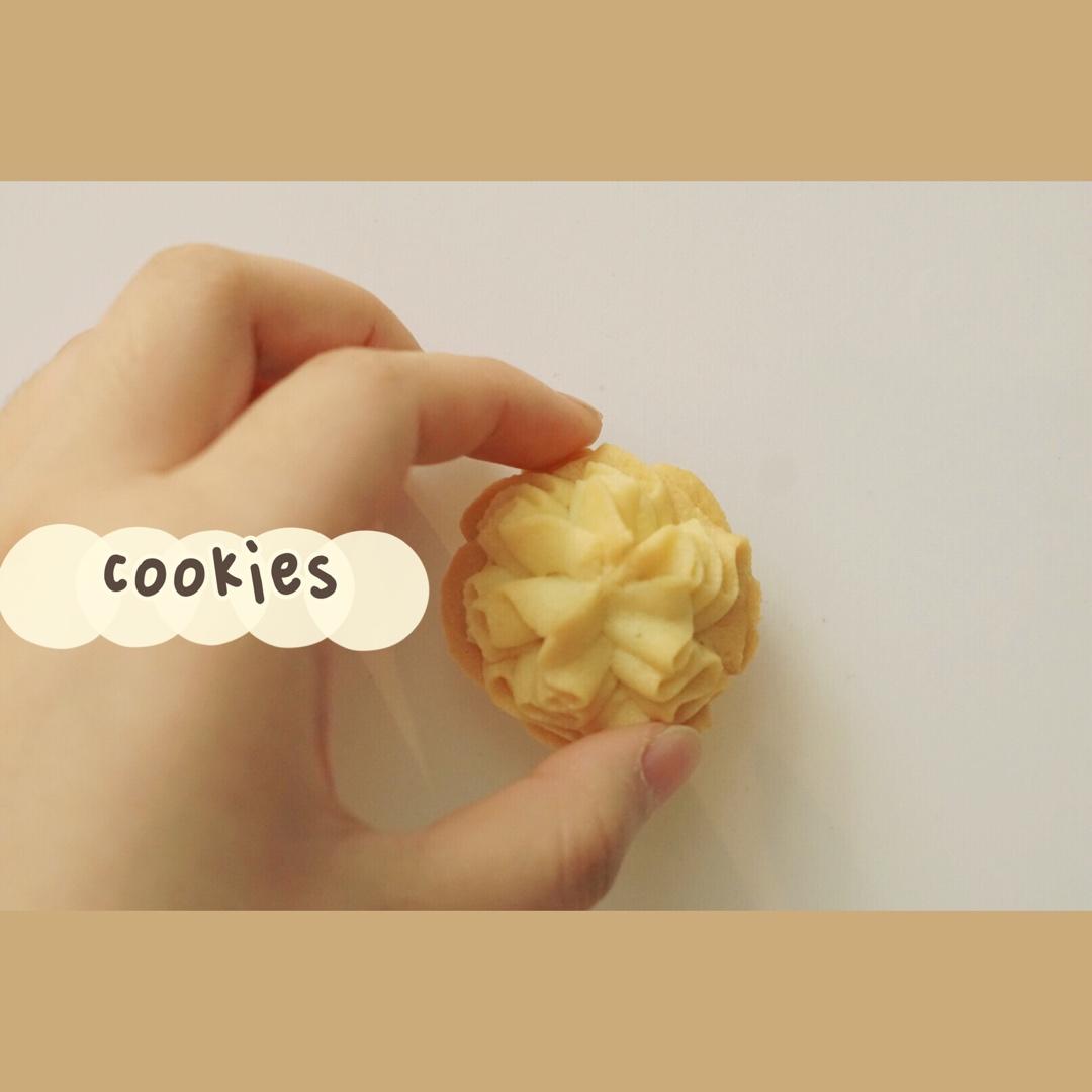 零失败花纹超级立体的黄油曲奇