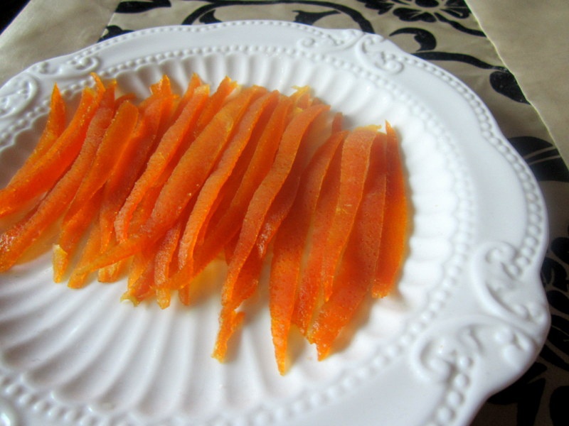 橙皮蜜饯