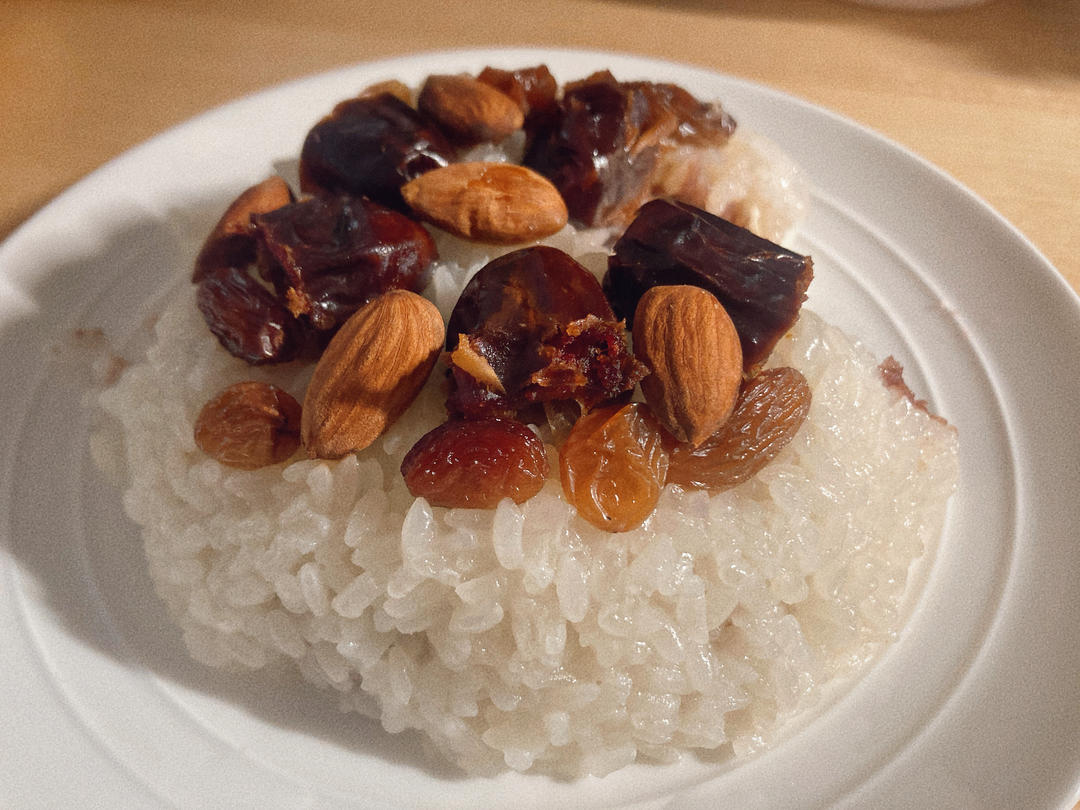 桂花豆沙八宝饭