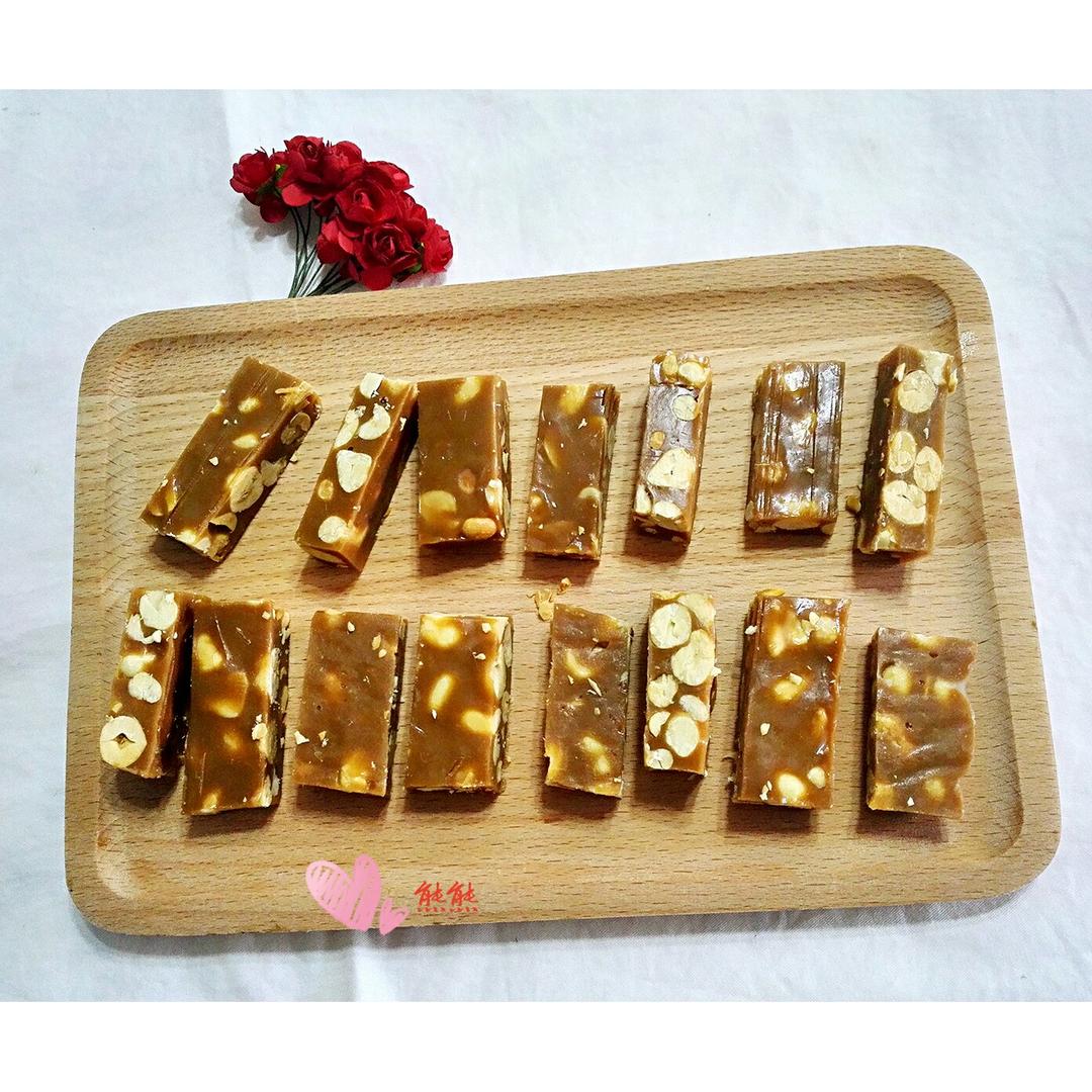 比牛轧糖还要好吃的花生太妃糖（消耗淡奶油）