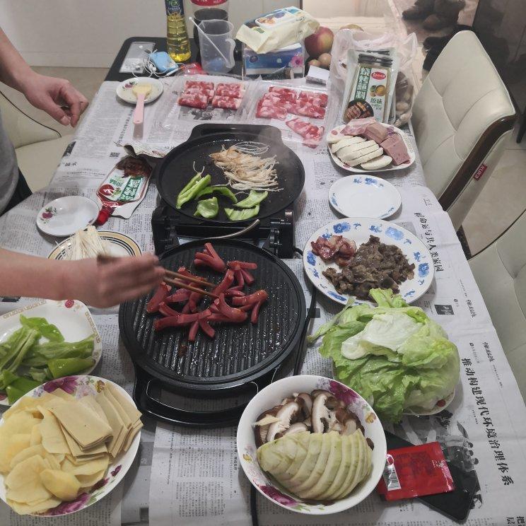 电饼铛烤肉