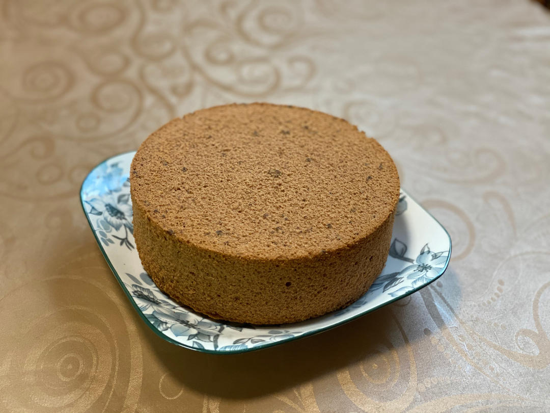 可可戚风蛋糕（6寸）