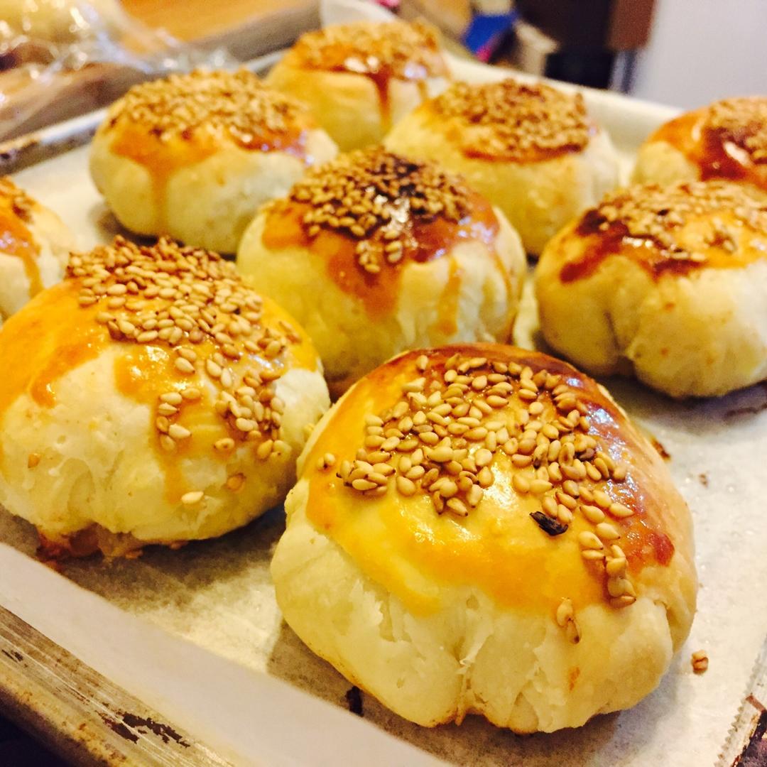 泳式鲜肉榨菜月饼