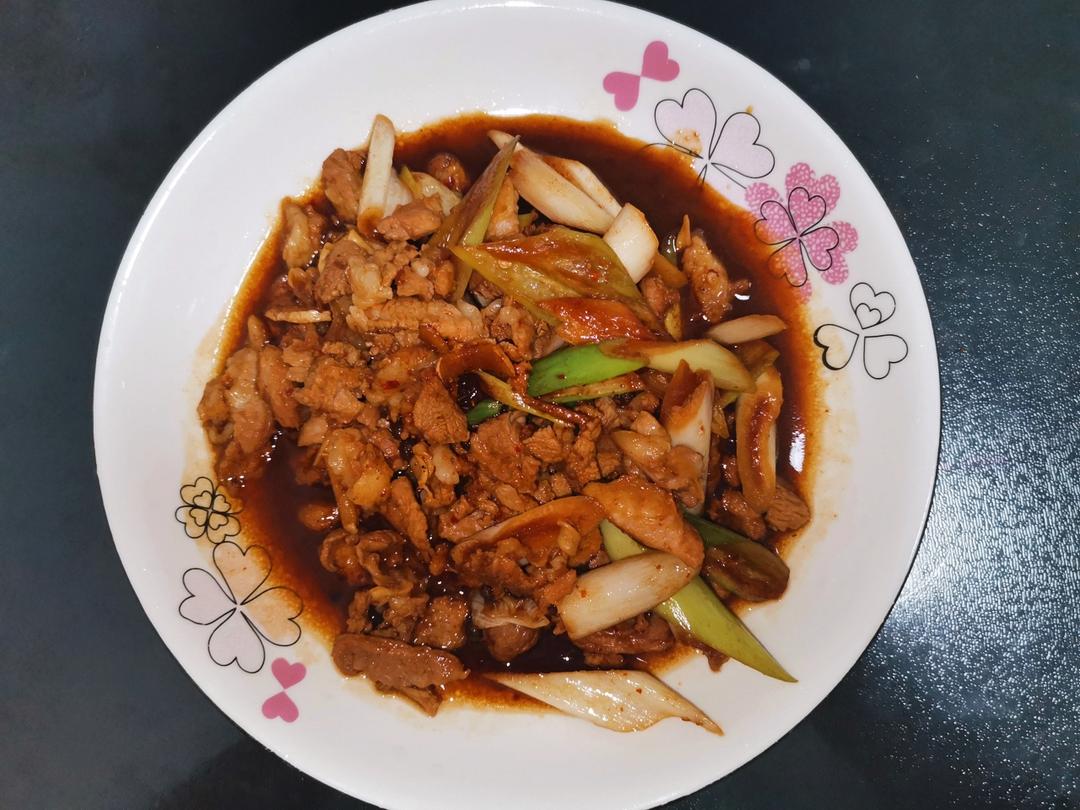 葱爆羊肉~味道超赞不膻有诀窍