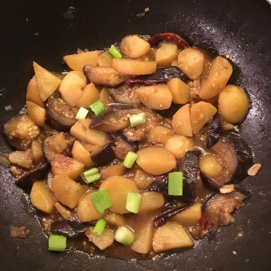 土豆炖茄子