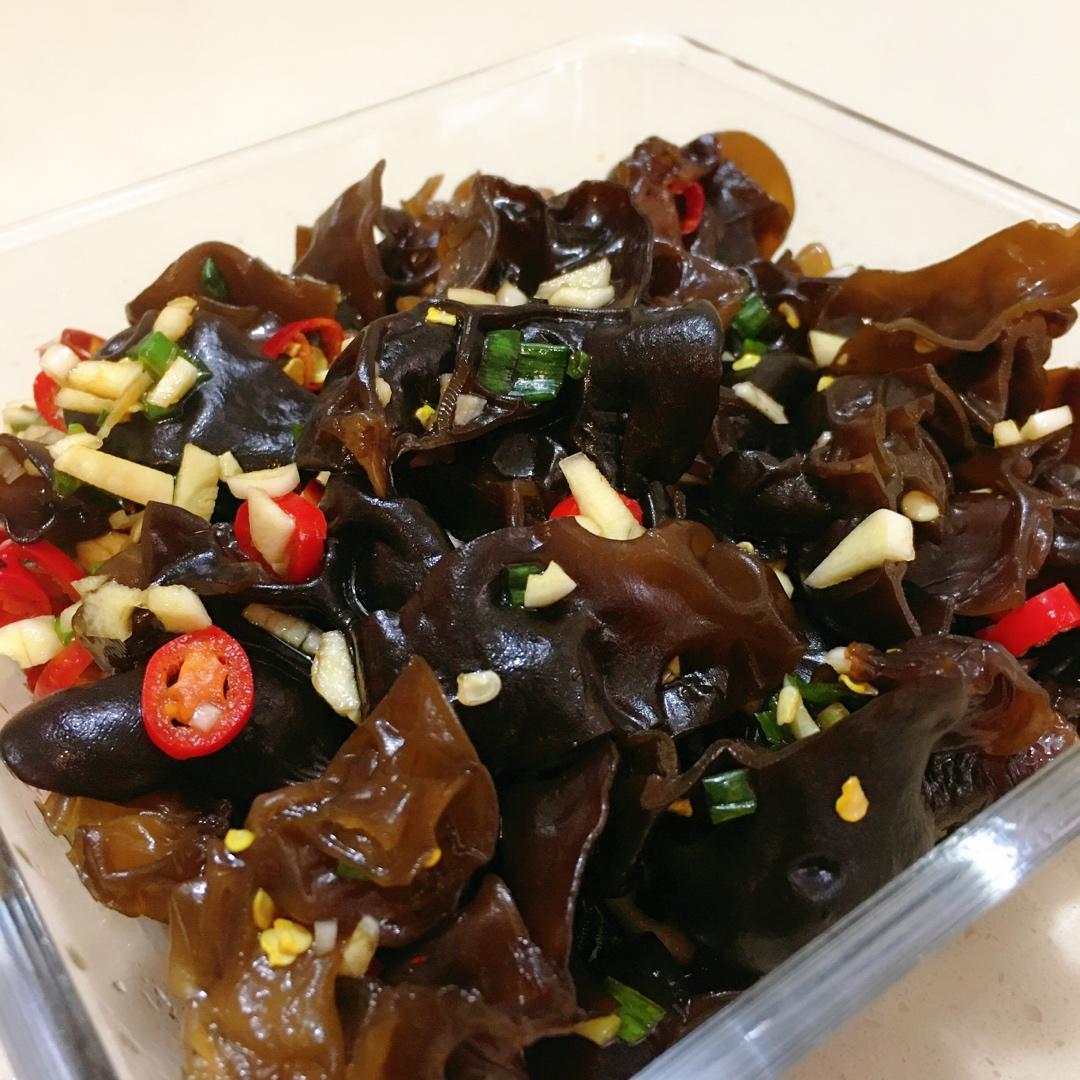 爽口拌木耳