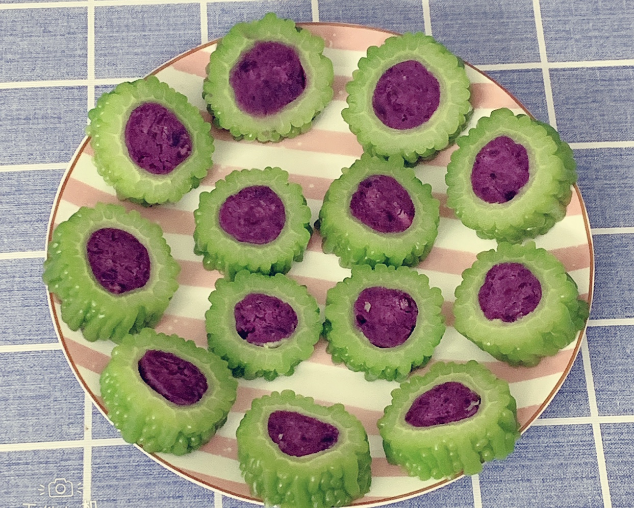 苦瓜🍠紫薯的做法