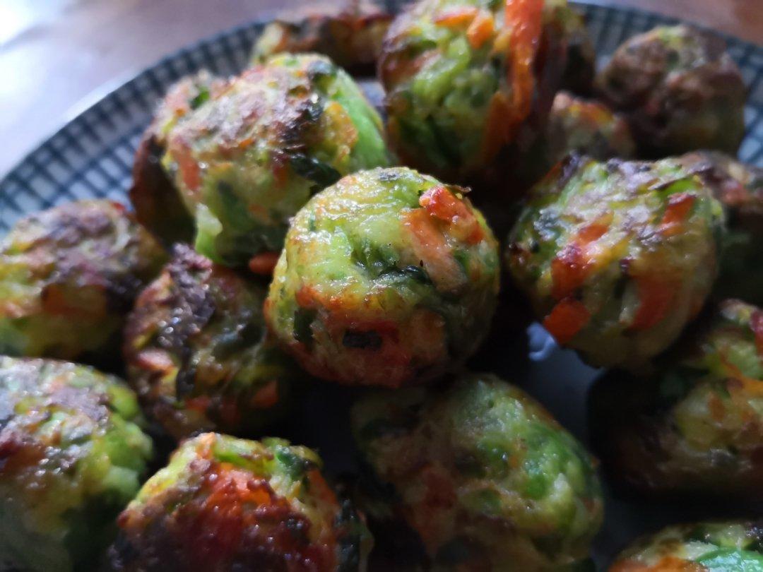 老大连炸萝卜丝素丸子