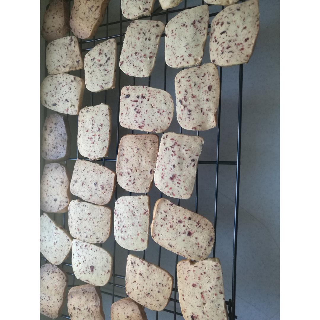 低糖少油版蔓越莓饼干