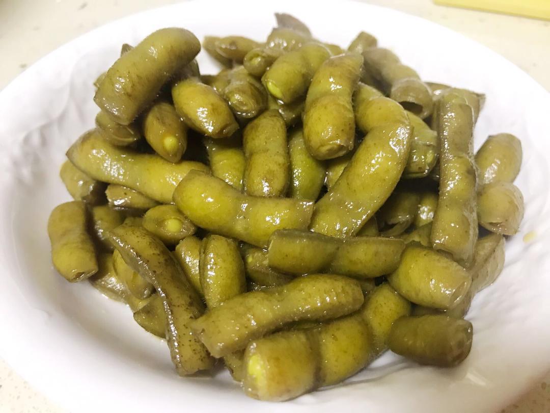 香辣煮毛豆.五香毛豆