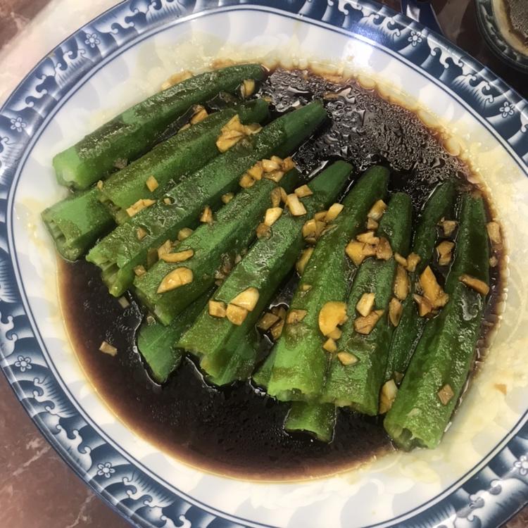 蒜蓉秋葵