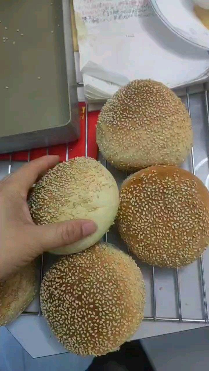 松软汉堡包胚