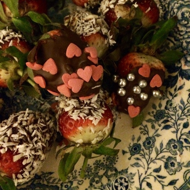 巧克力草莓伯爵