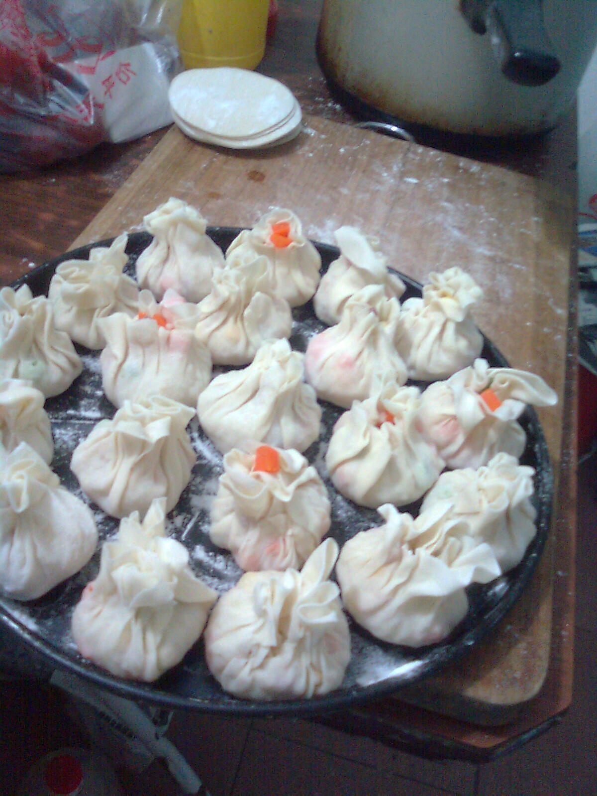 饺子皮烧卖