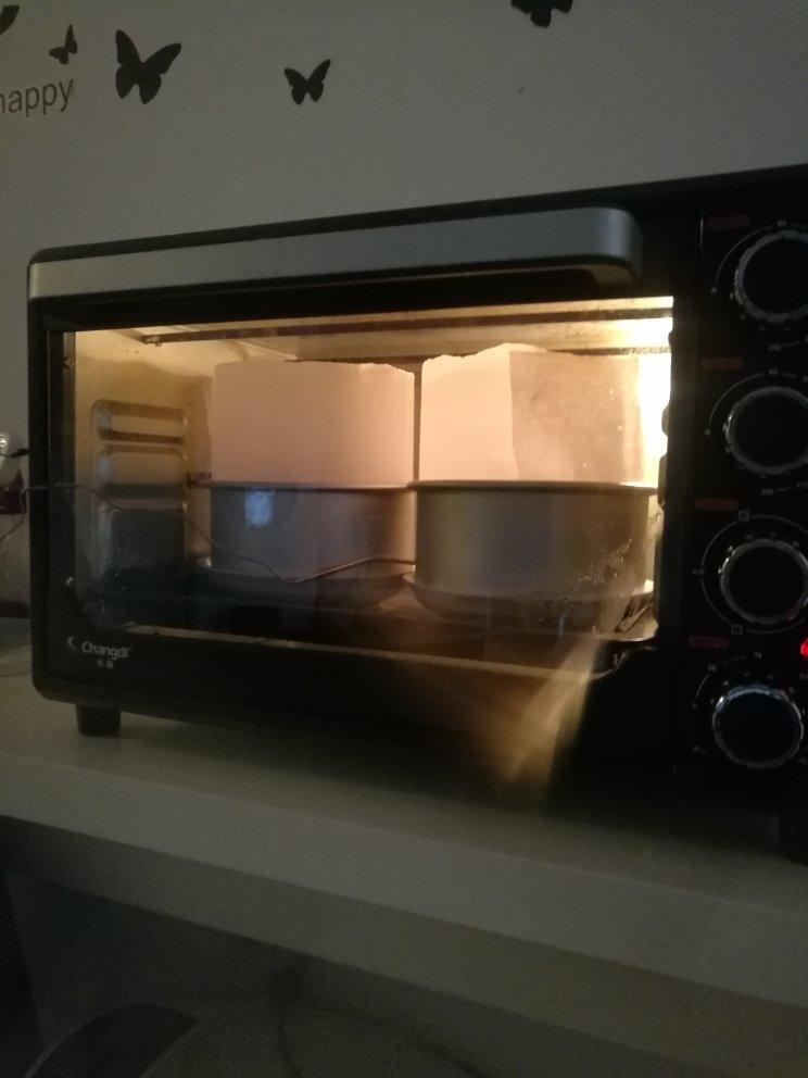 古早蛋糕 用6寸戚风模具 20克低糖版 新手零失败