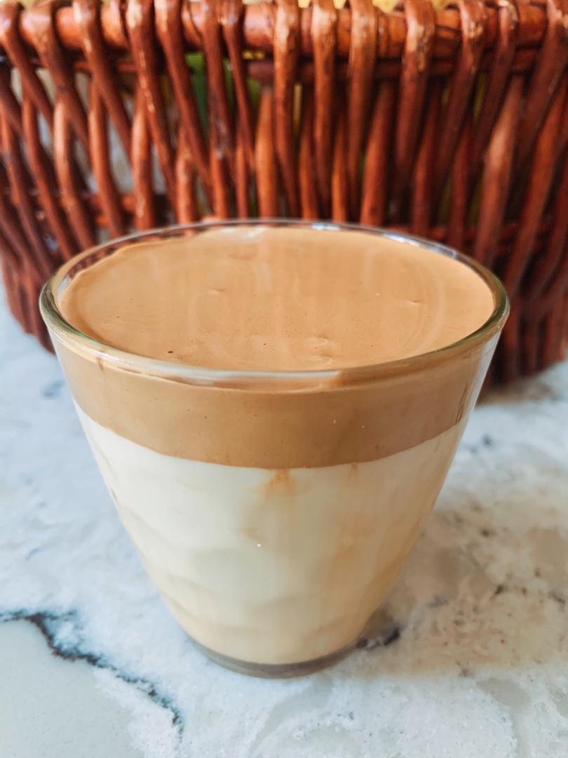 【抖音爆款】咖啡奶盖 焦糖咖啡【韩国爆款】超简单