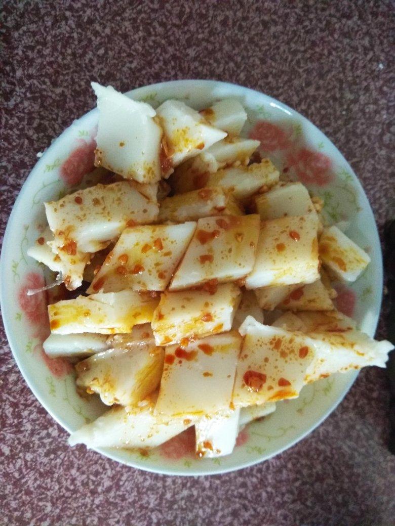 罗晚晴做的广西盖籺千层蒸米糕