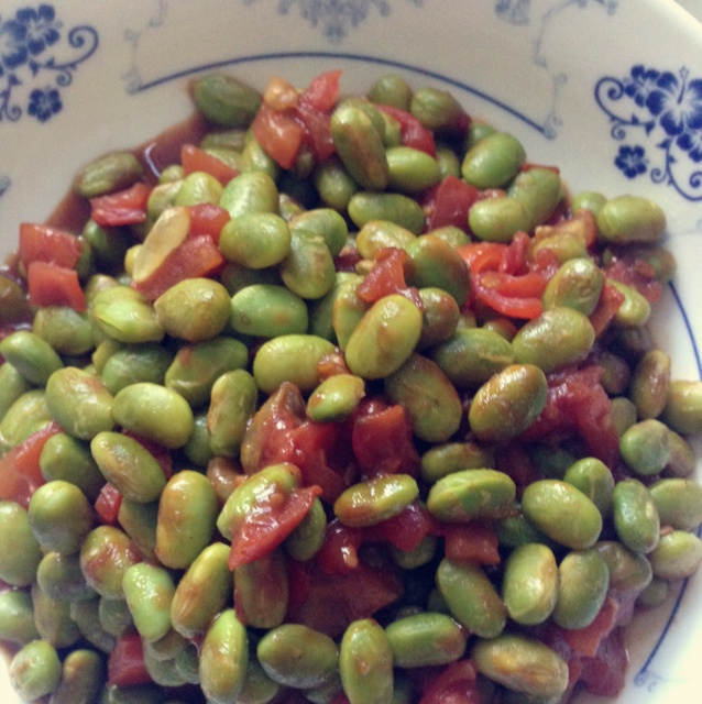 番茄毛豆
