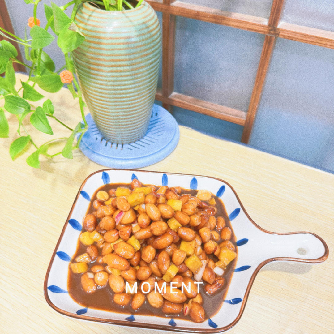 跟外婆偷学的老醋花生配方