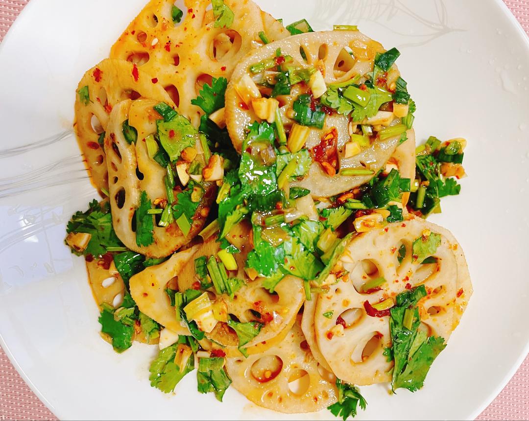 一家懒人菜菜-随便拌拌之凉拌藕片-爱藕宝宝们不要错过的吮指美味