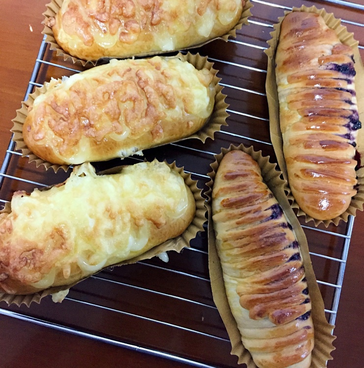香葱芝士面包条