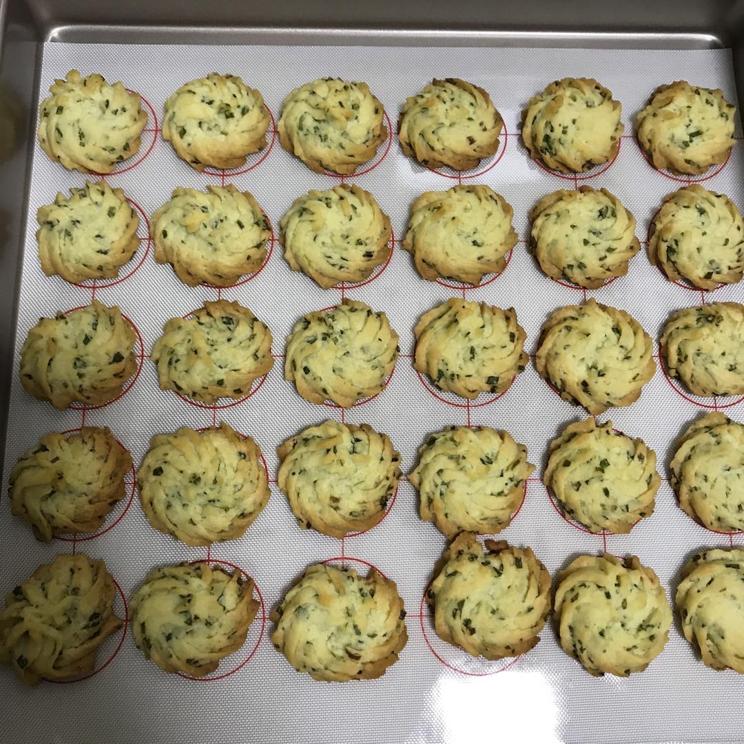 葱香曲奇——酥脆的咸味饼干