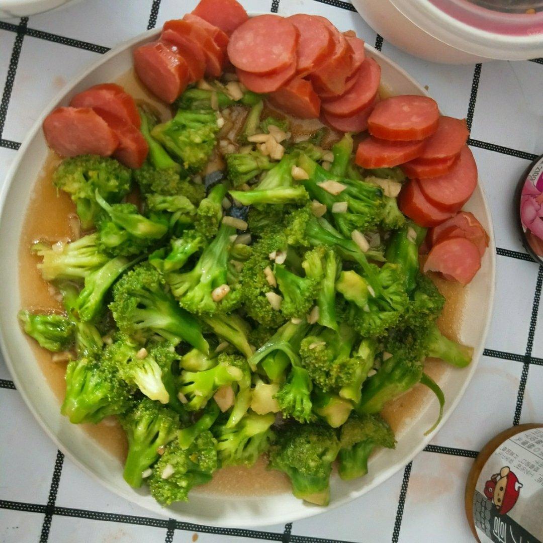 蚝油蒜蓉西兰花