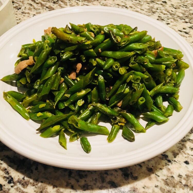 豆角丝炒肉
