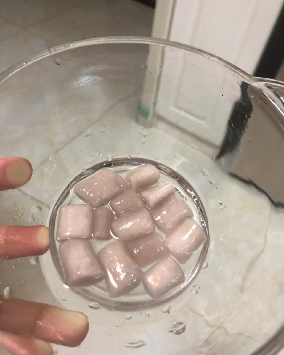 自制三色芋圆1⃣️（附上窍门详细比例）