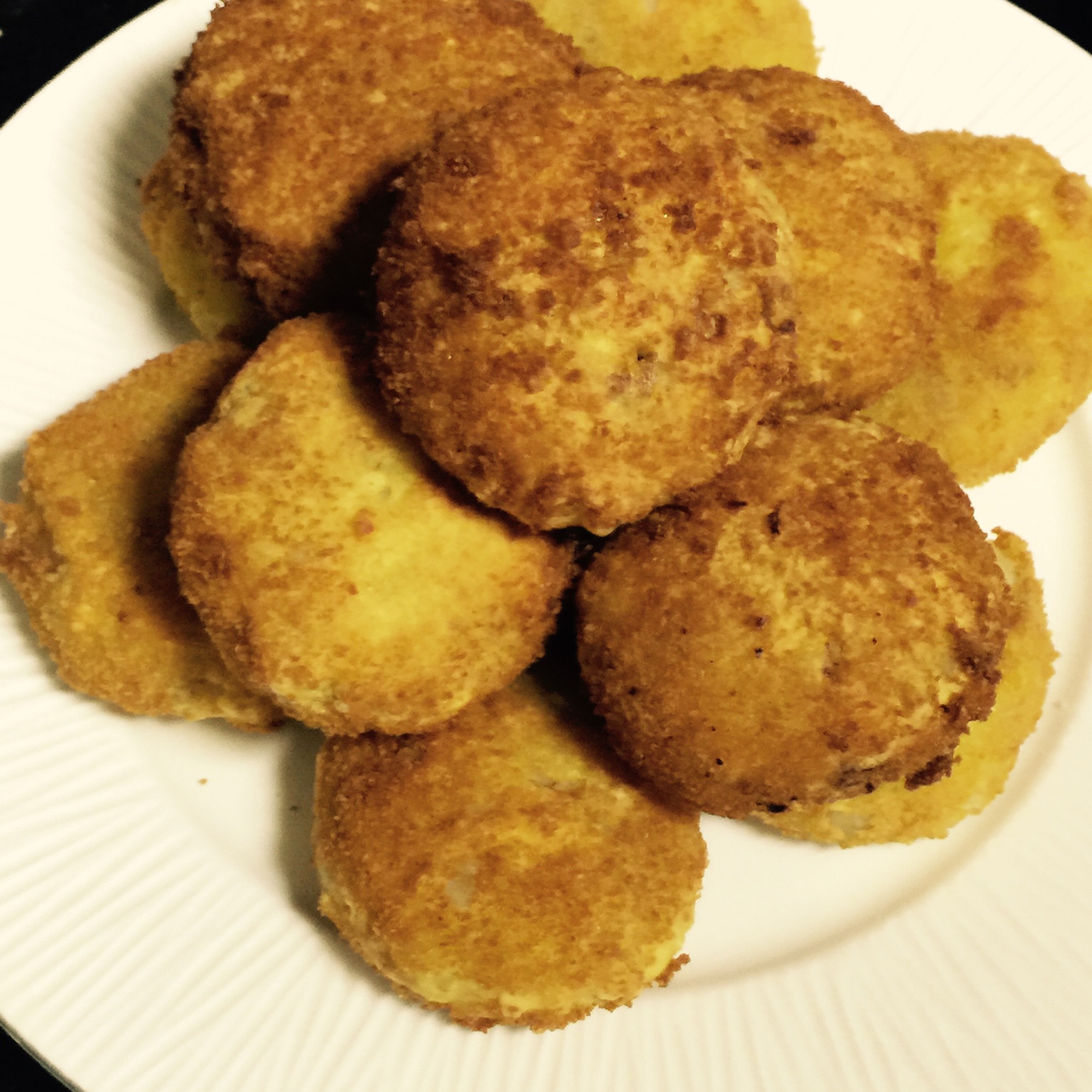 可乐饼 （肉末洋葱土豆饼）
