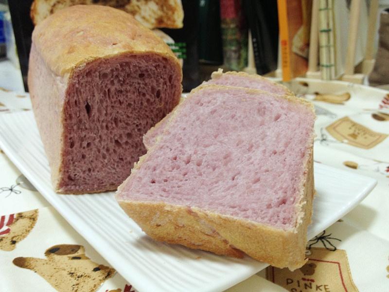《面包圣经》紫薯吐司（少油，少揉，超软妹！）