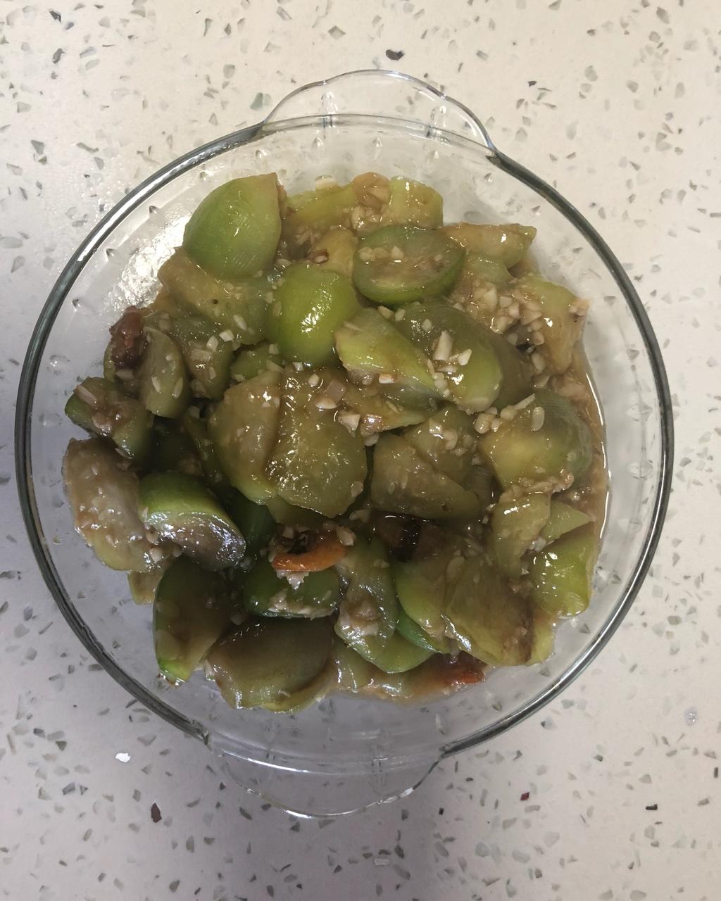 蒜蓉海米炒丝瓜