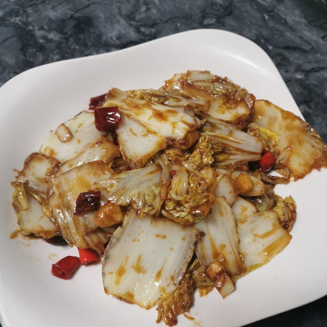 醋溜娃娃菜，教你做的跟饭店一样好吃