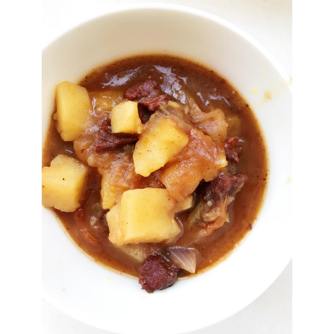 土豆炖牛肉