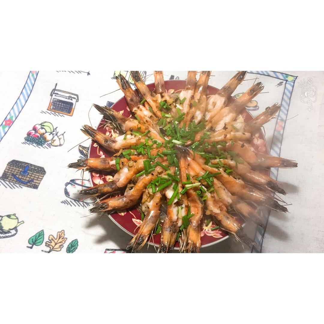 蒜蓉粉丝蒸虾