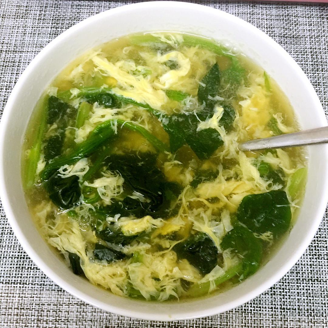 takanashirikka做的菠菜鸡蛋汤