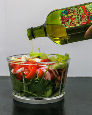 夏季清新橄榄油菠菜冷汤的做法 步骤4
